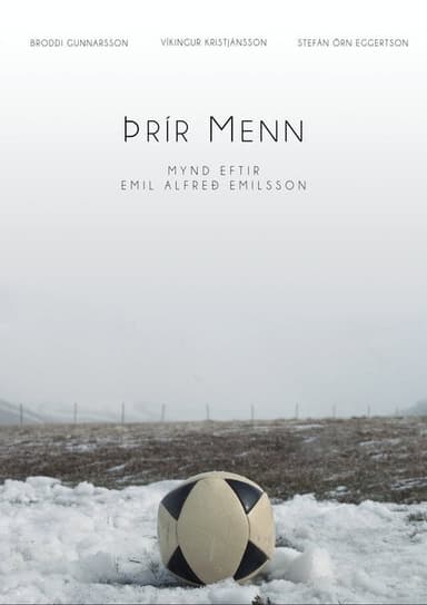 Three men poster