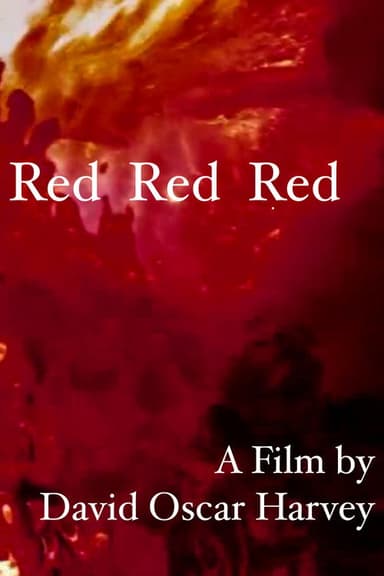 Red Red Red poster