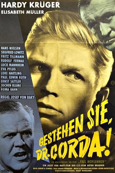 Confess, Dr. Corda poster