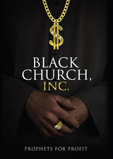 Black Church, Inc. poster