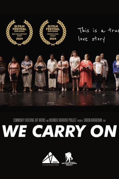 We Carry On poster