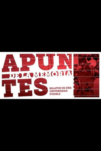Apuntes de la Memoria poster