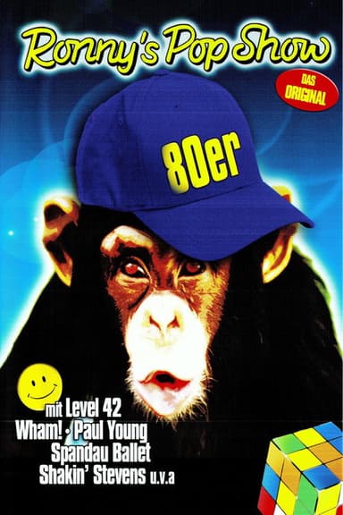 Ronny's Pop Show - 80er poster
