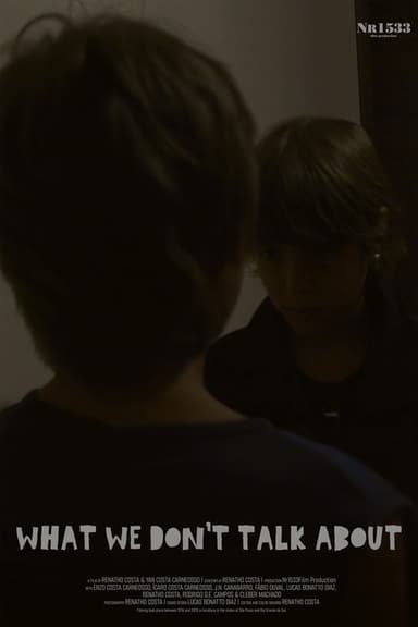 What we don't talk about poster