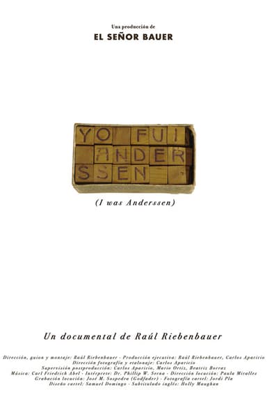 I Was Anderssen poster
