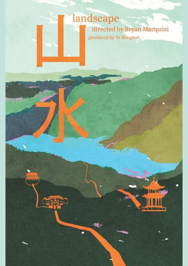Landscape poster