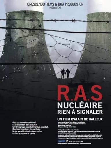 R.A.S. nucléaire rien à signaler poster