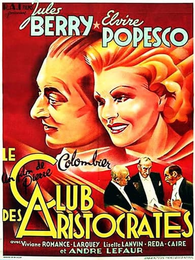 Le Club des Aristocrates poster