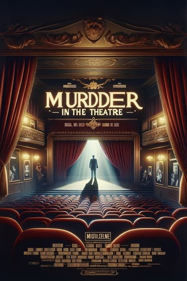 Murder In The Theater poster