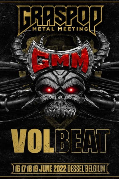 Volbeat - Live at Graspop 2022 poster