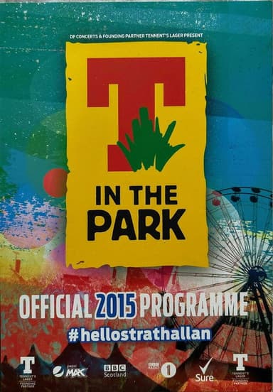Avicii live in The Park poster