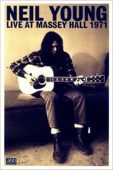 Neil Young - Live at Massey Hall poster