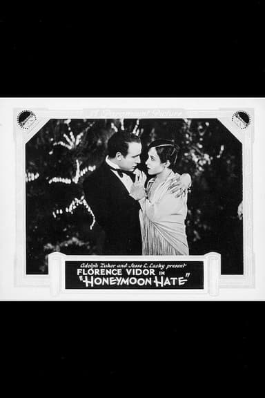 Honeymoon Hate poster