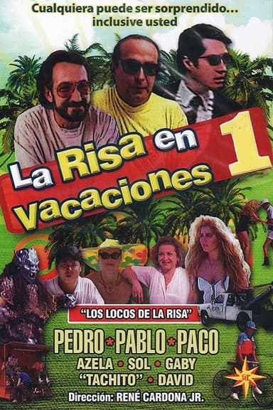 Laughing while on vacations poster