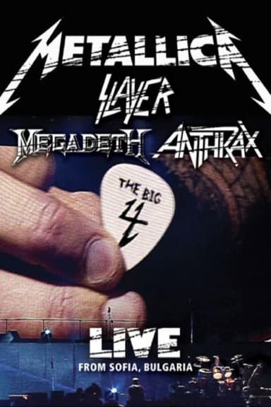 Anthrax - The Big Four - Live from Sofia, Bulgaria poster
