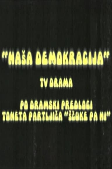 Our Democracy poster