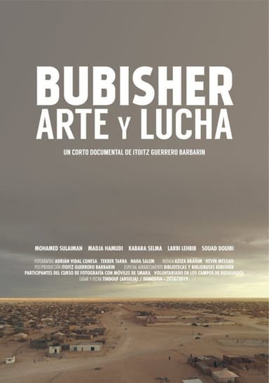 Bubisher: art and fight poster