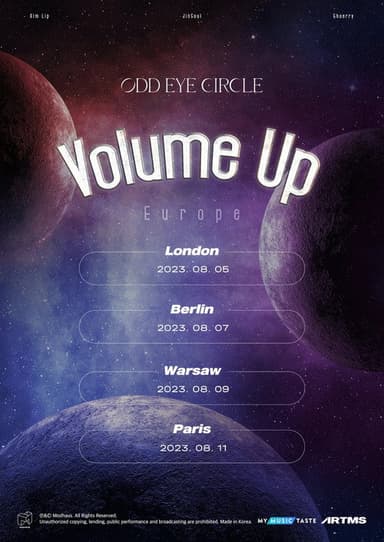 ODD EYE CIRCLE Volume Up poster