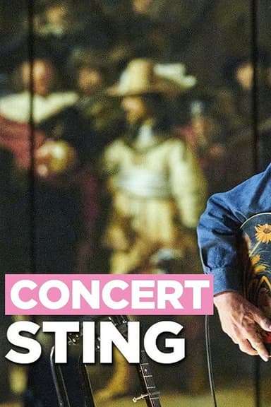 Sting @ Rijksmuseum Amsterdam poster