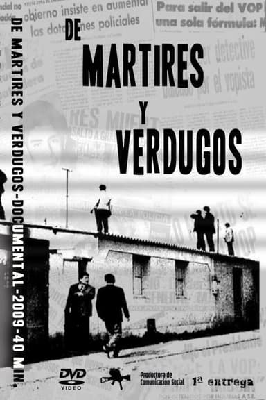 De mártires y verdugos poster