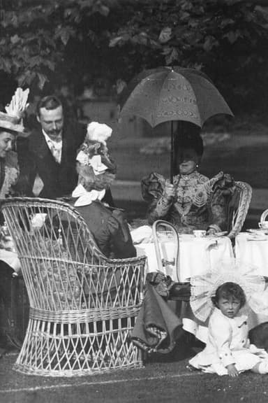 Afternoon Tea in the Gardens of Clarence House poster