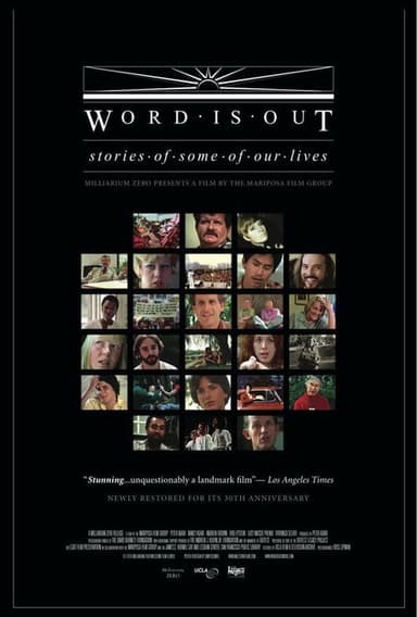 Word Is Out: Then and Now, Thirty Years Later poster