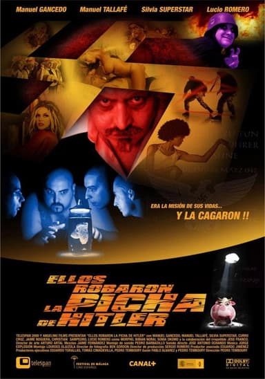 Ellos robaron la picha de Hitler poster