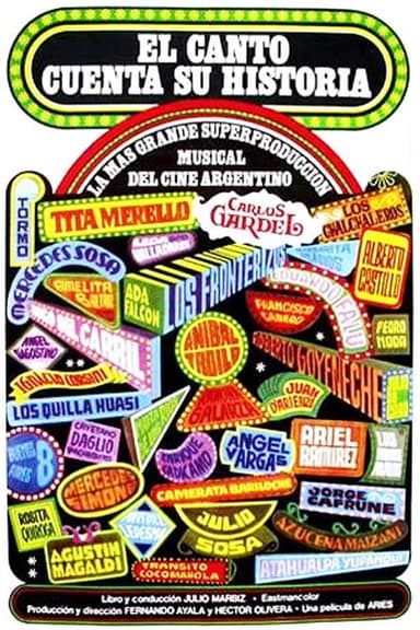 El canto cuenta su historia poster