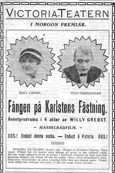 The Prisoner of Karlsten's Fortress poster