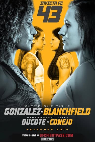 Invicta FC 43: King vs. Harrison​ poster