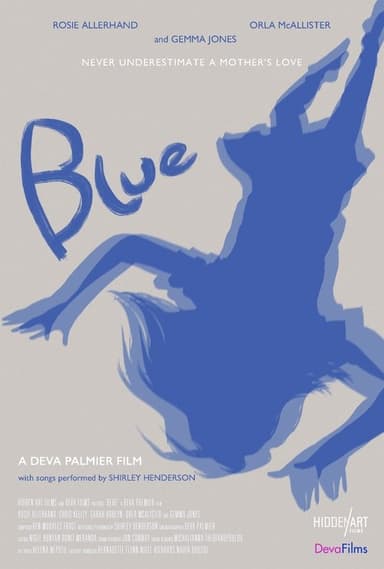 Blue poster
