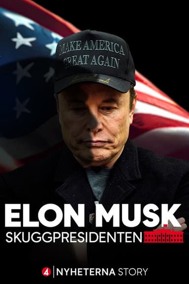 Elon Musk - Skuggpresidenten poster