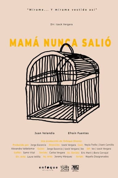 Mamá nunca salió poster