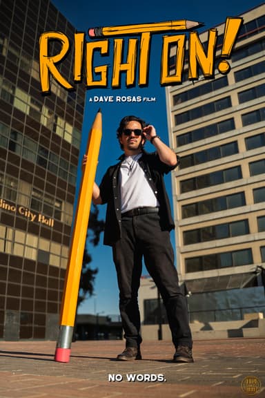 RIGHT ON! poster