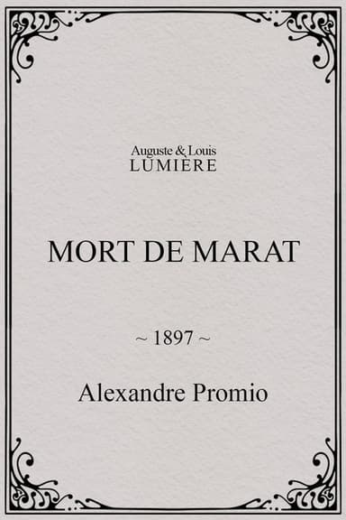 Death of Marat poster
