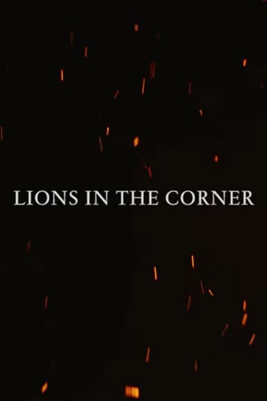 Lions in the Corner poster