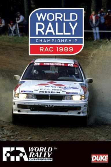 RAC Rally 1989 poster