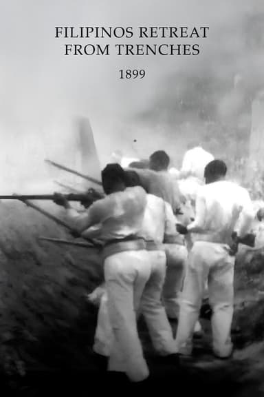 Filipinos Retreat from Trenches poster