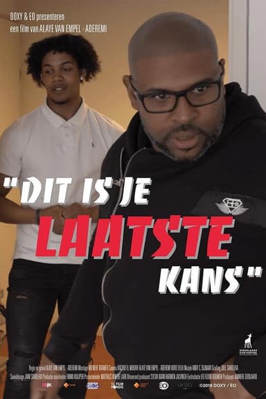 Dit is je laatste kans poster