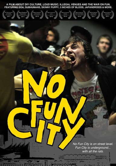 No Fun City poster