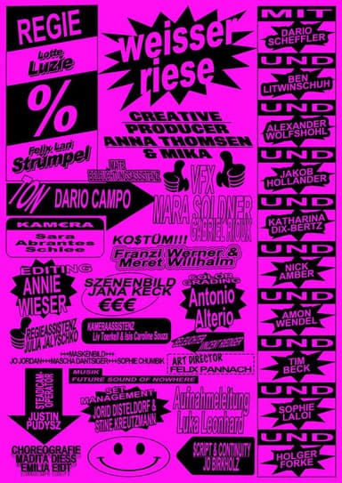 Weisser Riese poster