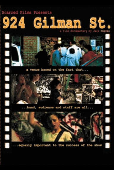 924 Gilman Street poster