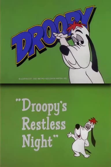 Droopy's Restless Night poster