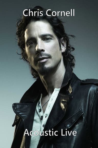 Chris Cornell - Pro Shot - Acoustic Live poster