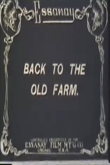 Back to the Old Farm poster