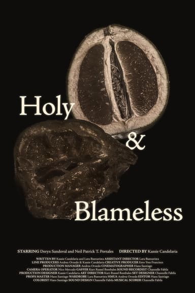 Holy & Blameless poster