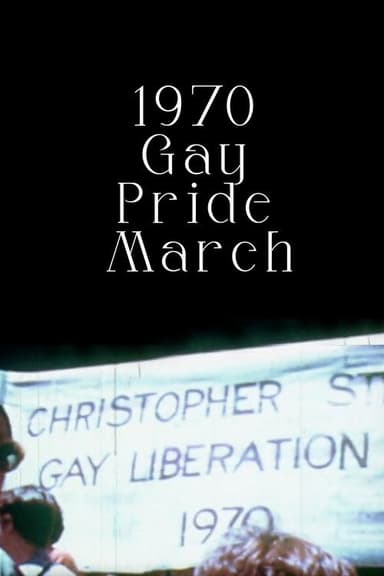 1970 Gay Pride March poster