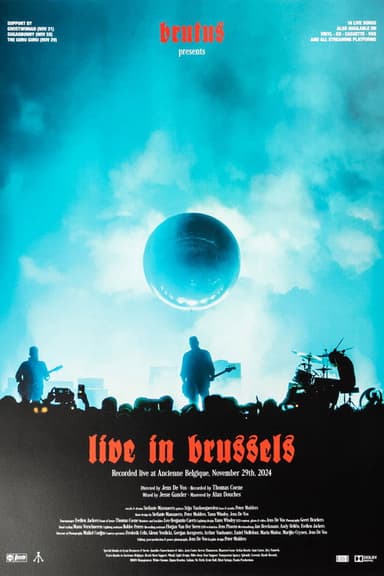 Brutus: Live In Brussels poster