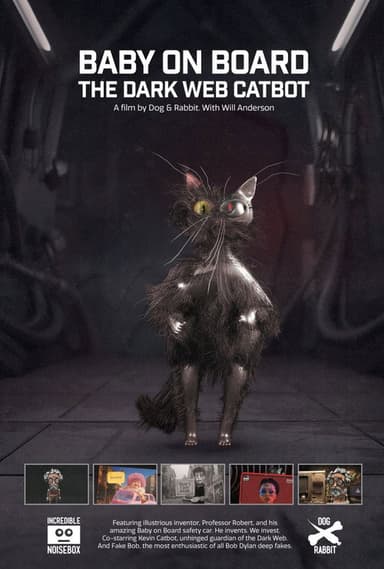 Baby on Board. The Dark Web Catbot poster
