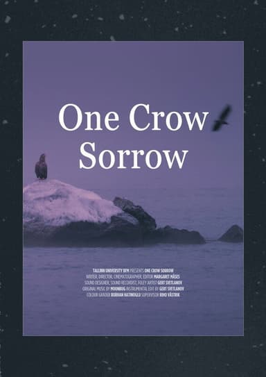 One Crow Sorrow poster